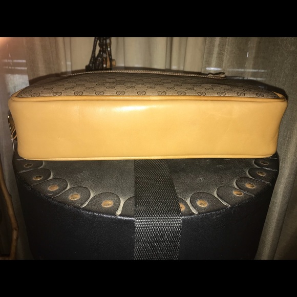 NWT!! Vintage RARE!!!  GG web logo cosmetic case/clutch - Picture 8 of 9